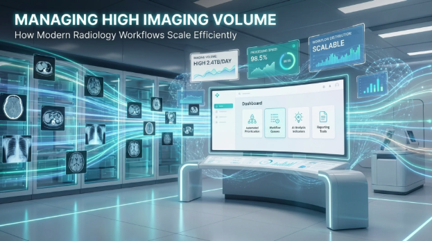 Managing High Imaging Volume: How Modern Radiology Workflows Scale Efficiently